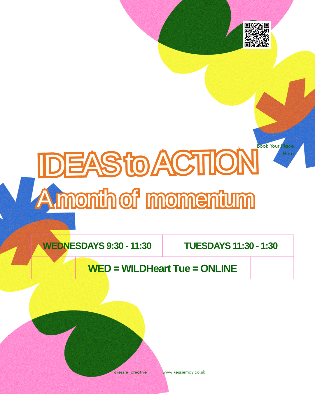 Idea's To Action - WILDHeart Wednesday's